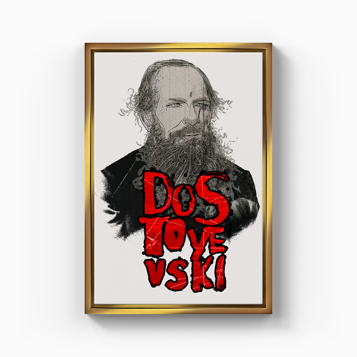 Dostoyevsky - Canvas Painting