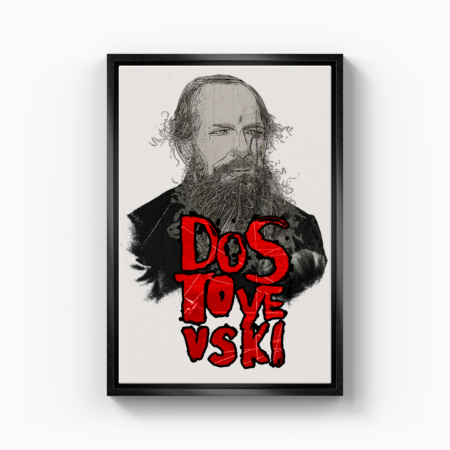 Dostoyevsky - Kanvas Tablo