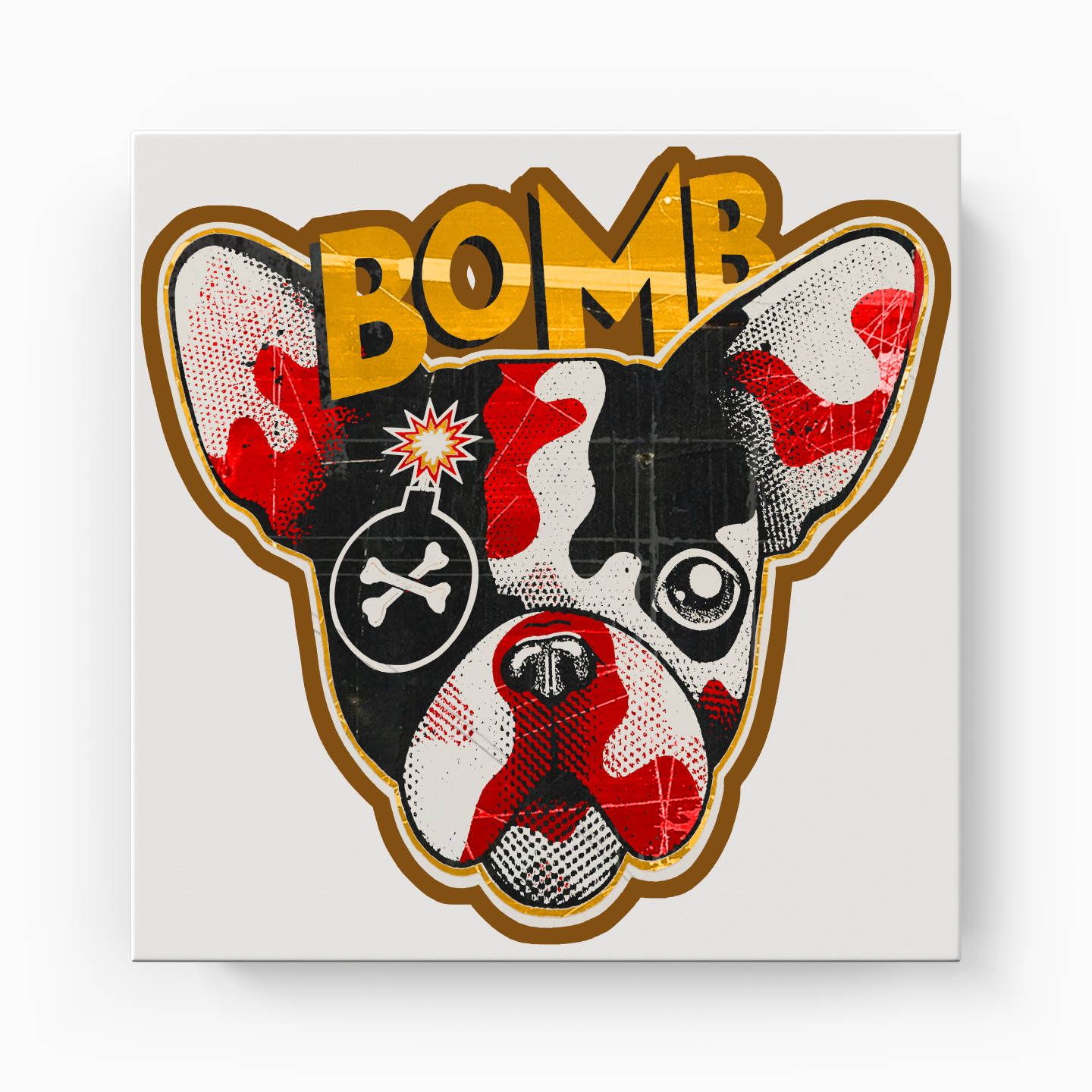 Bomb Dog - Canvas Print