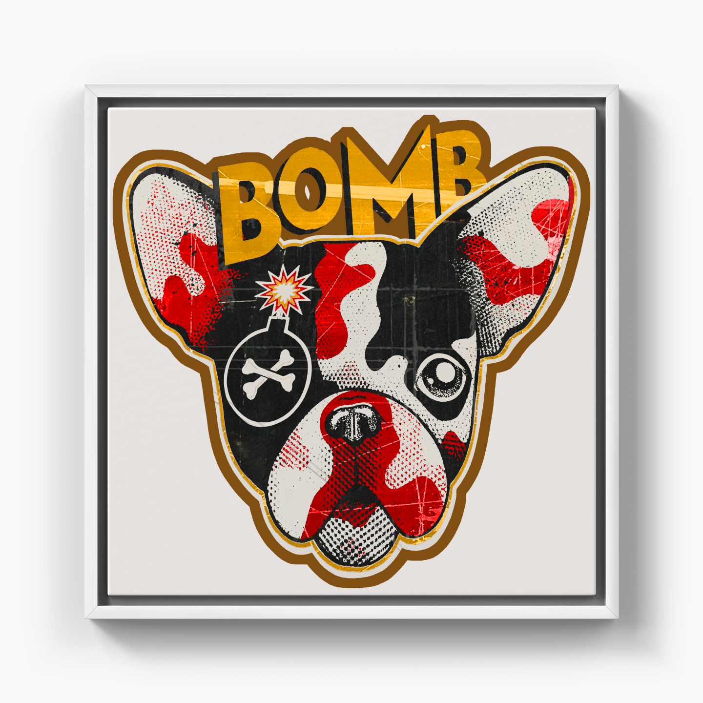 Bomb Dog - Canvas Print