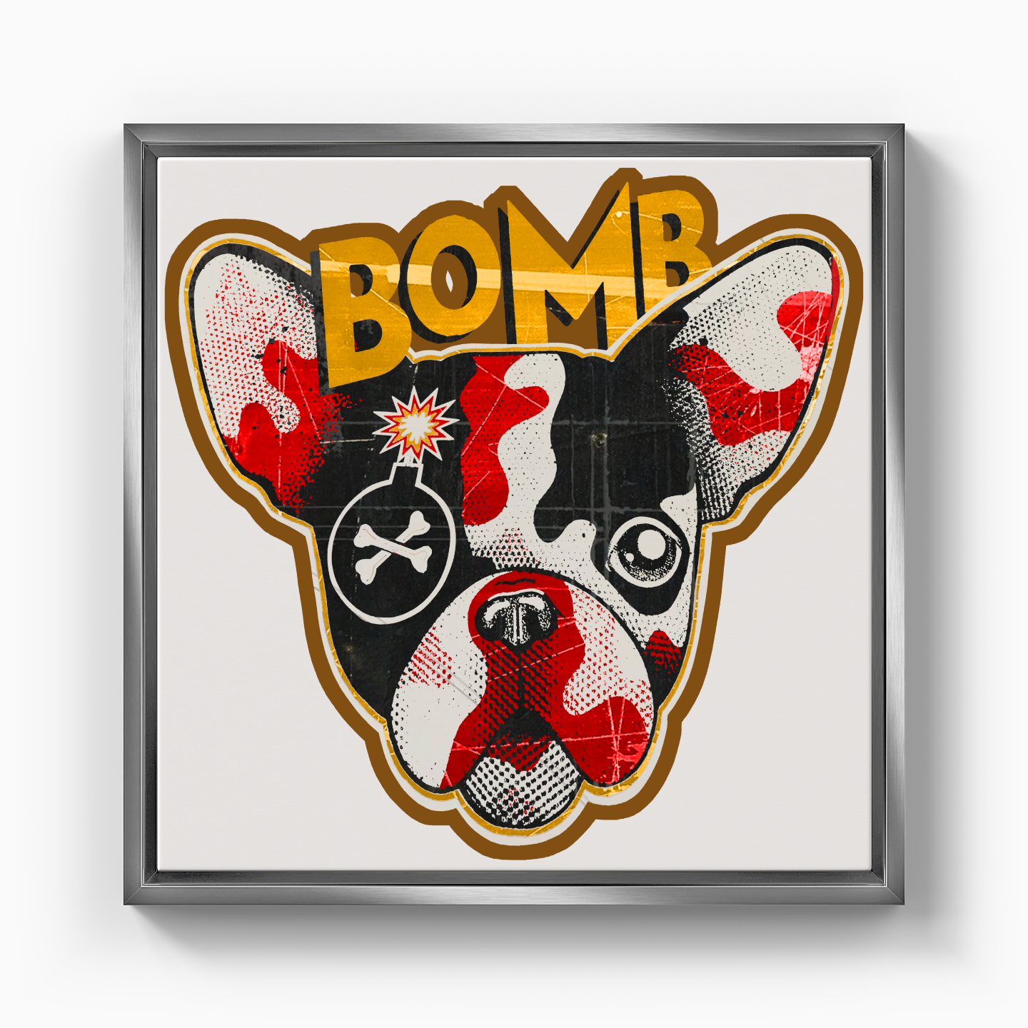 Bomb Dog - Canvas Print