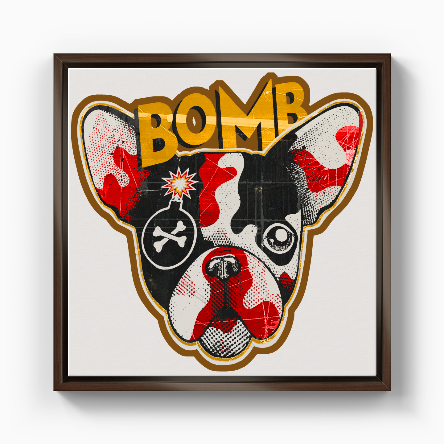 Bomb Dog - Canvas Print