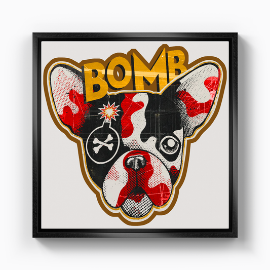 Bomb Dog - Canvas Print