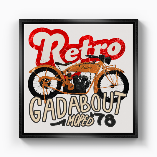 Yardır Moped - Canvas Print