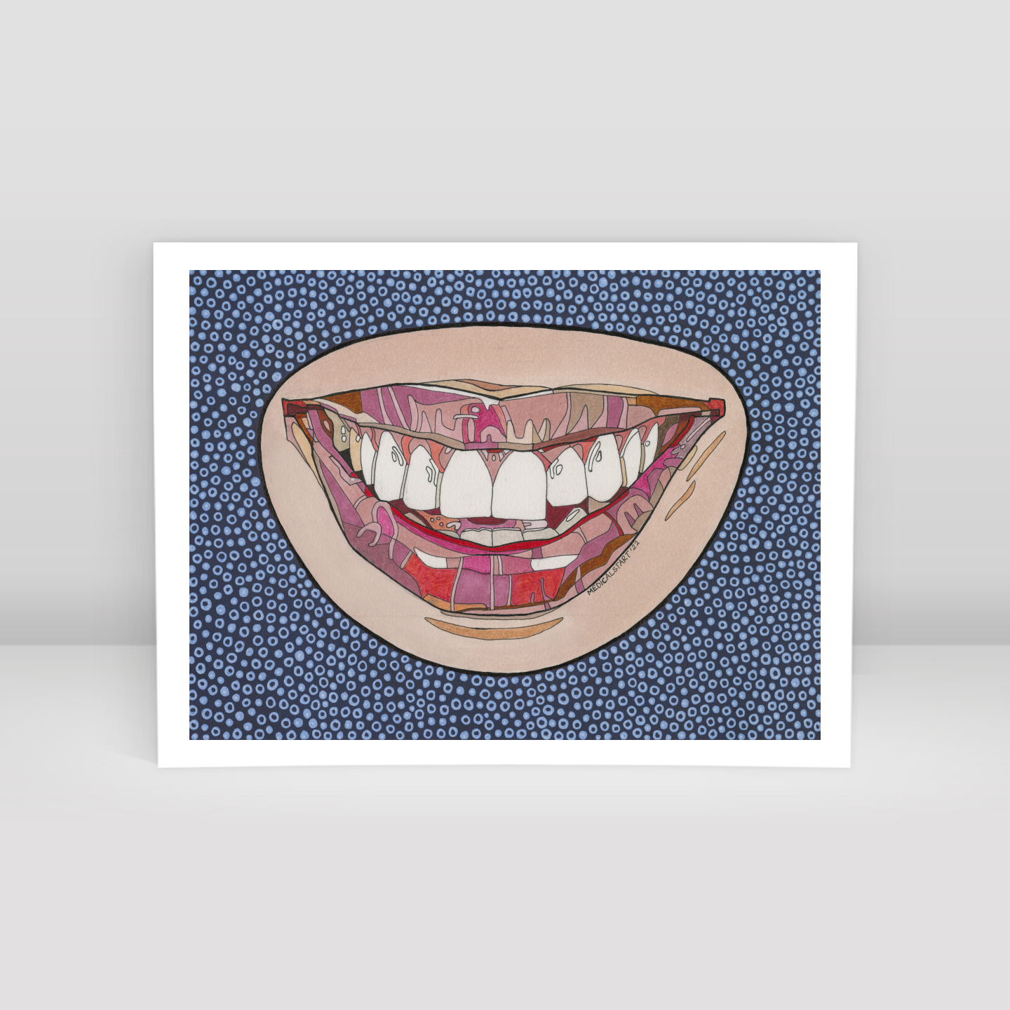 HOLLYWOOD SMILE - Art Print