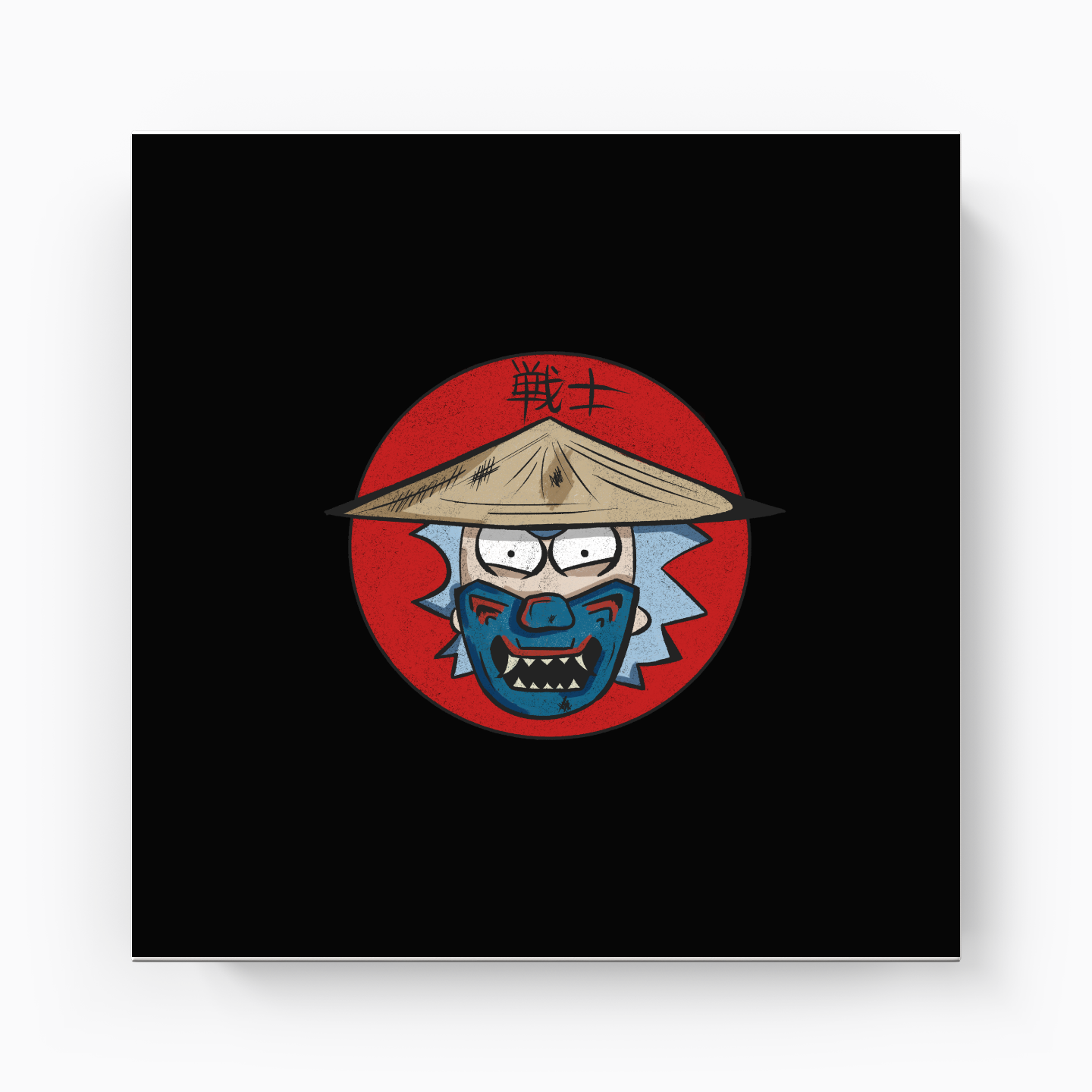 samurai rick - Canvas Painting