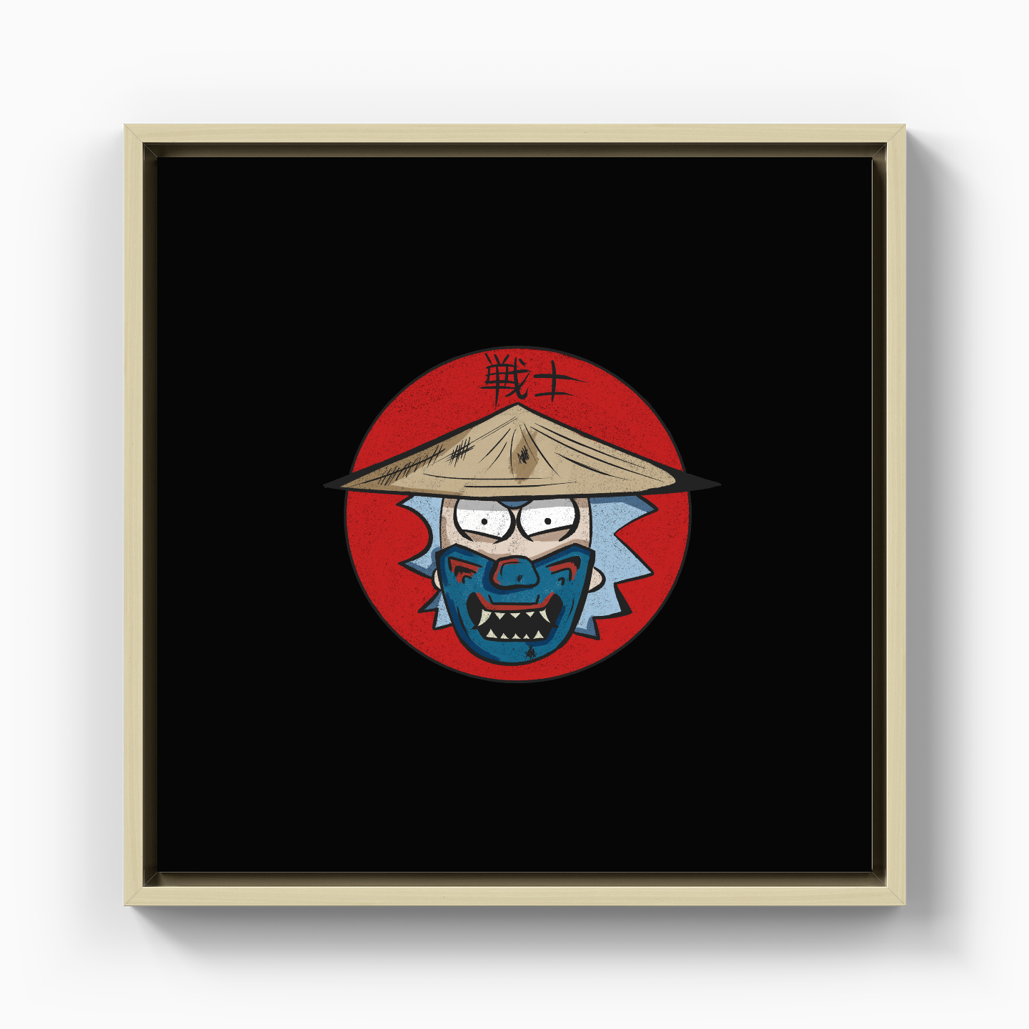 samurai rick - Canvas Painting