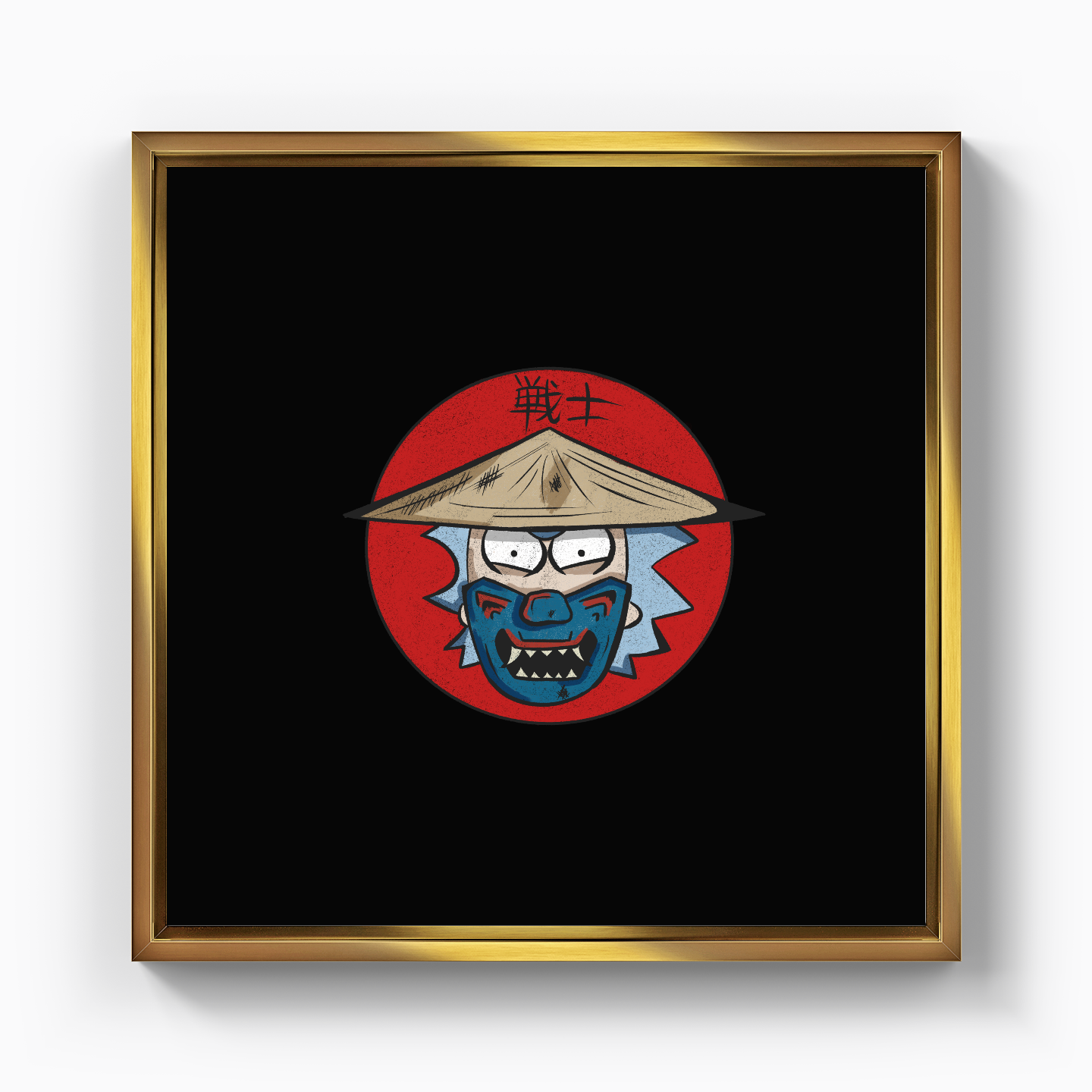 samurai rick - Canvas Painting