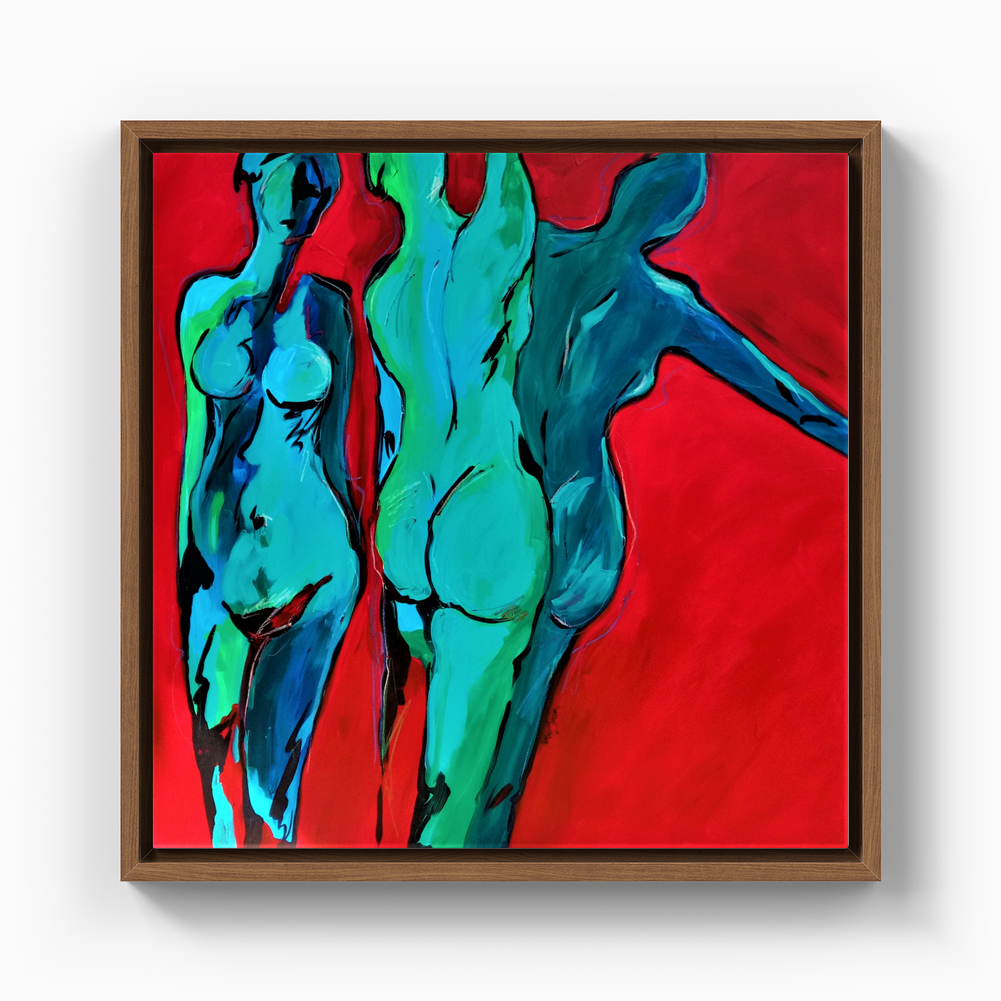 green bodies – DB00034 - Canvas Print