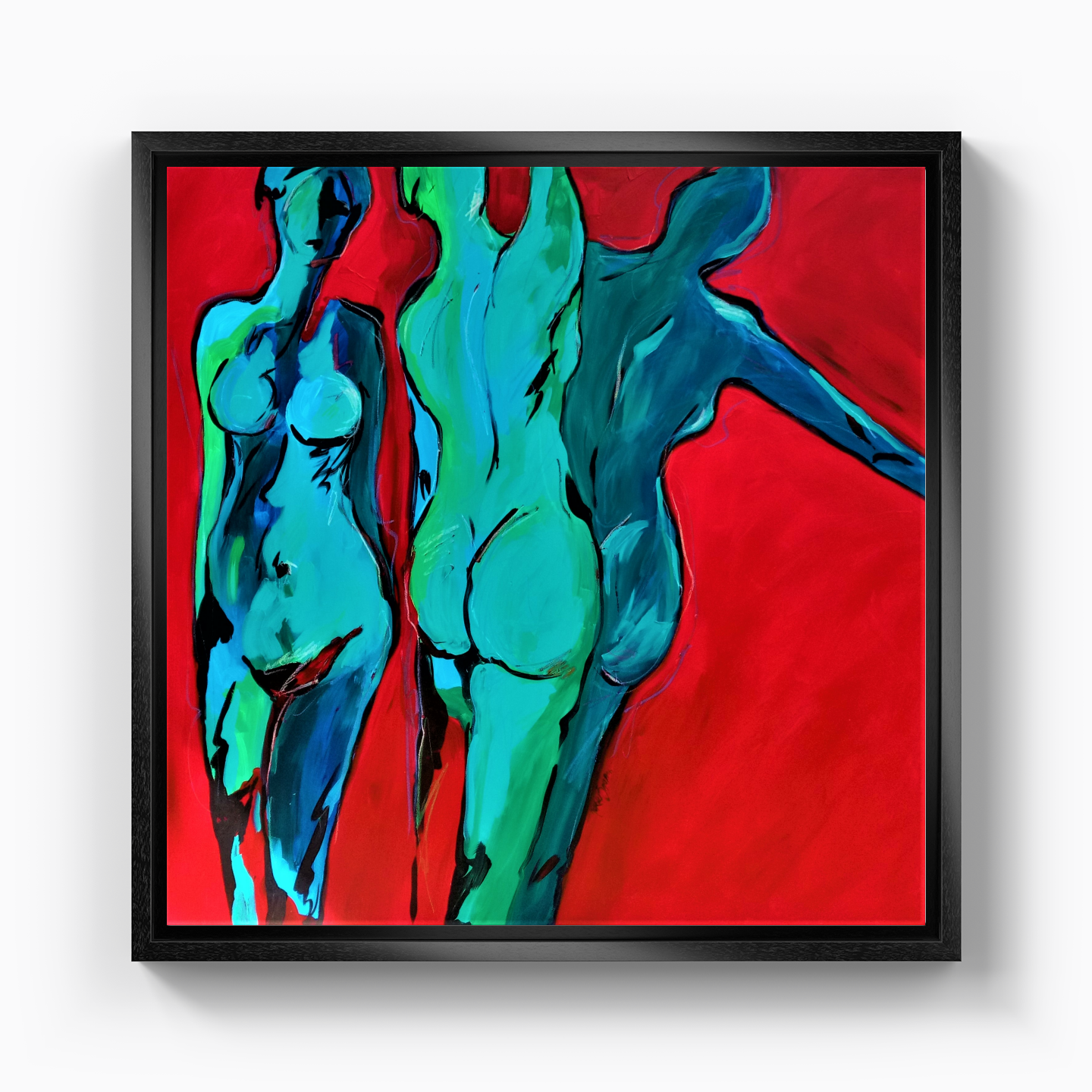 green bodies – DB00034 - Canvas Print