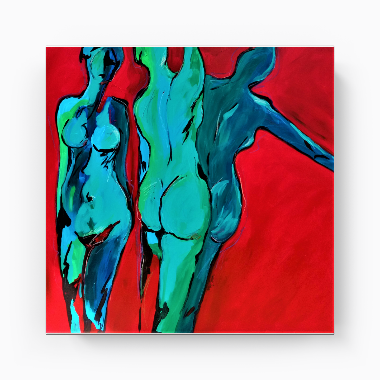 green bodies – DB00034 - Canvas Print