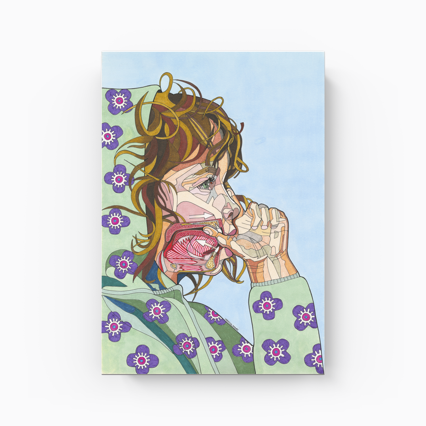 thumb sucking - Canvas Painting