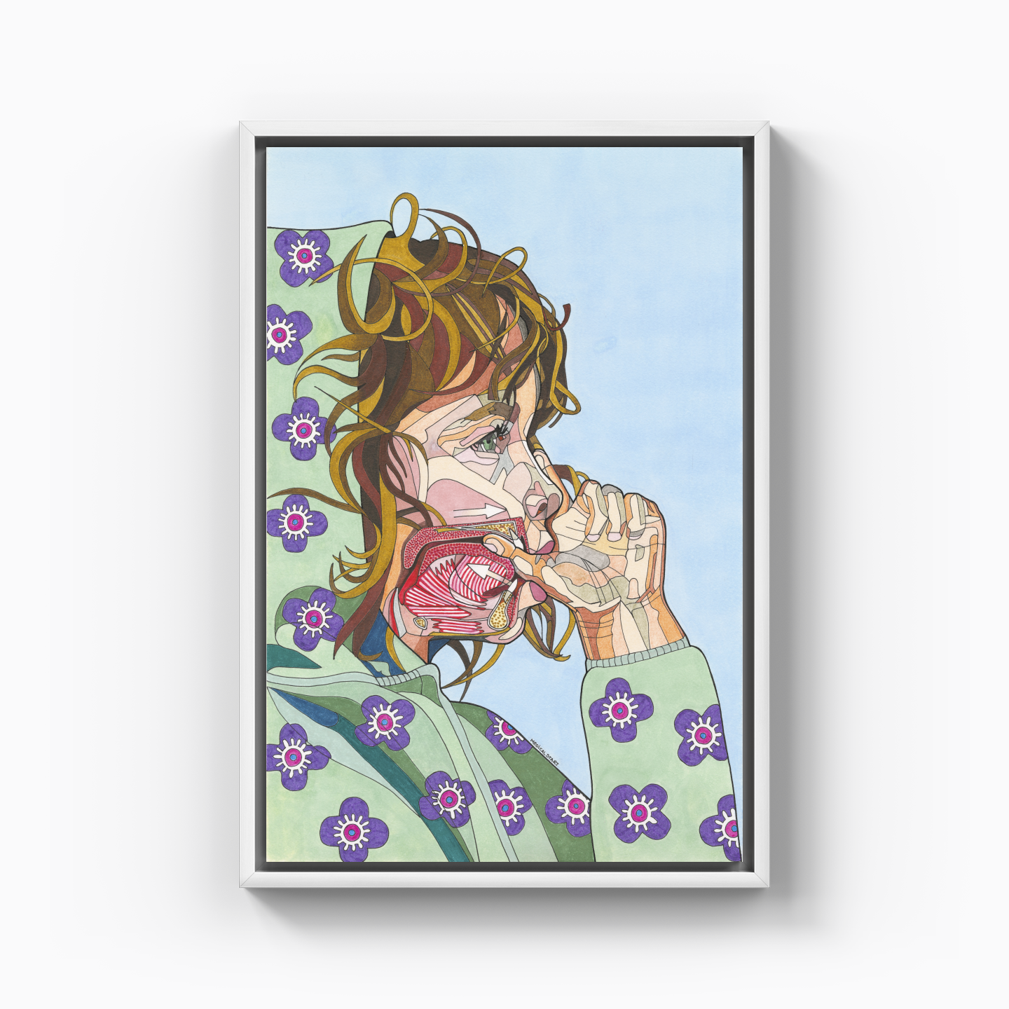 thumb sucking - Canvas Painting