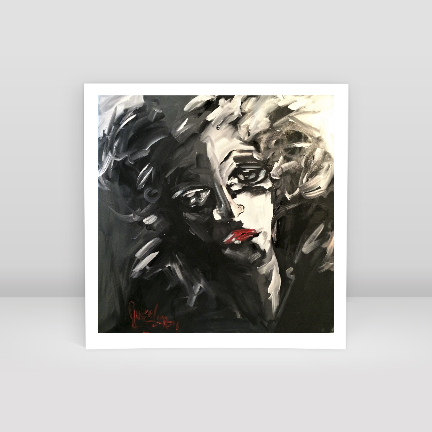 self in shadow - DB00020 - Art Print