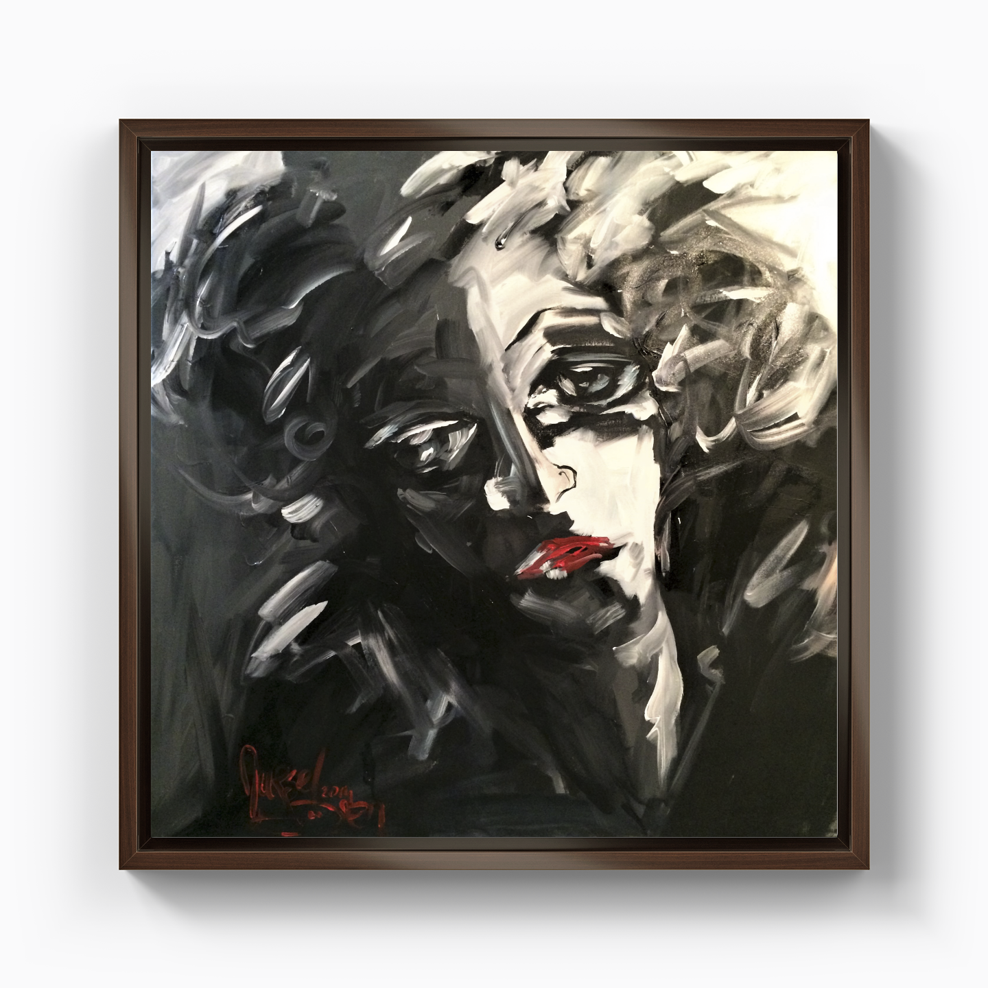 self in shadow - DB00020 - Canvas Painting