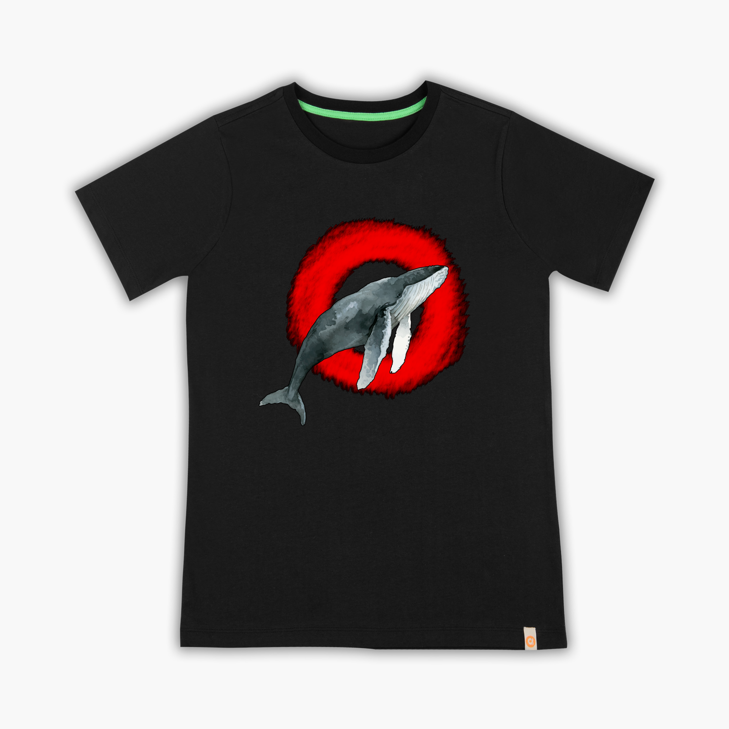 Whale Circle - T-Shirt