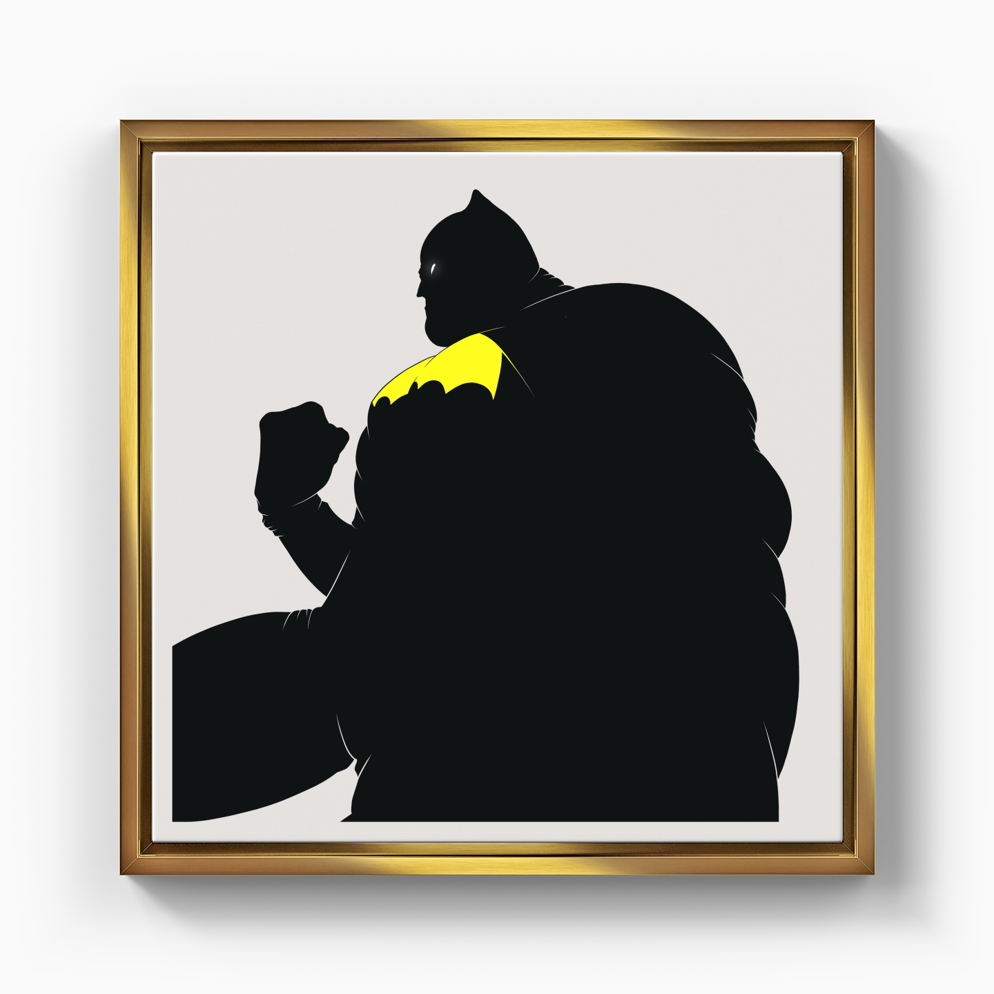 Dark Knight Noir - Canvas Print