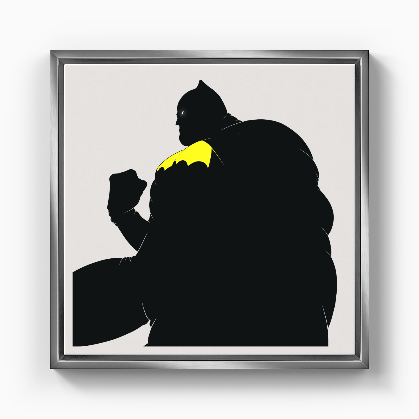 Dark Knight Noir - Canvas Print