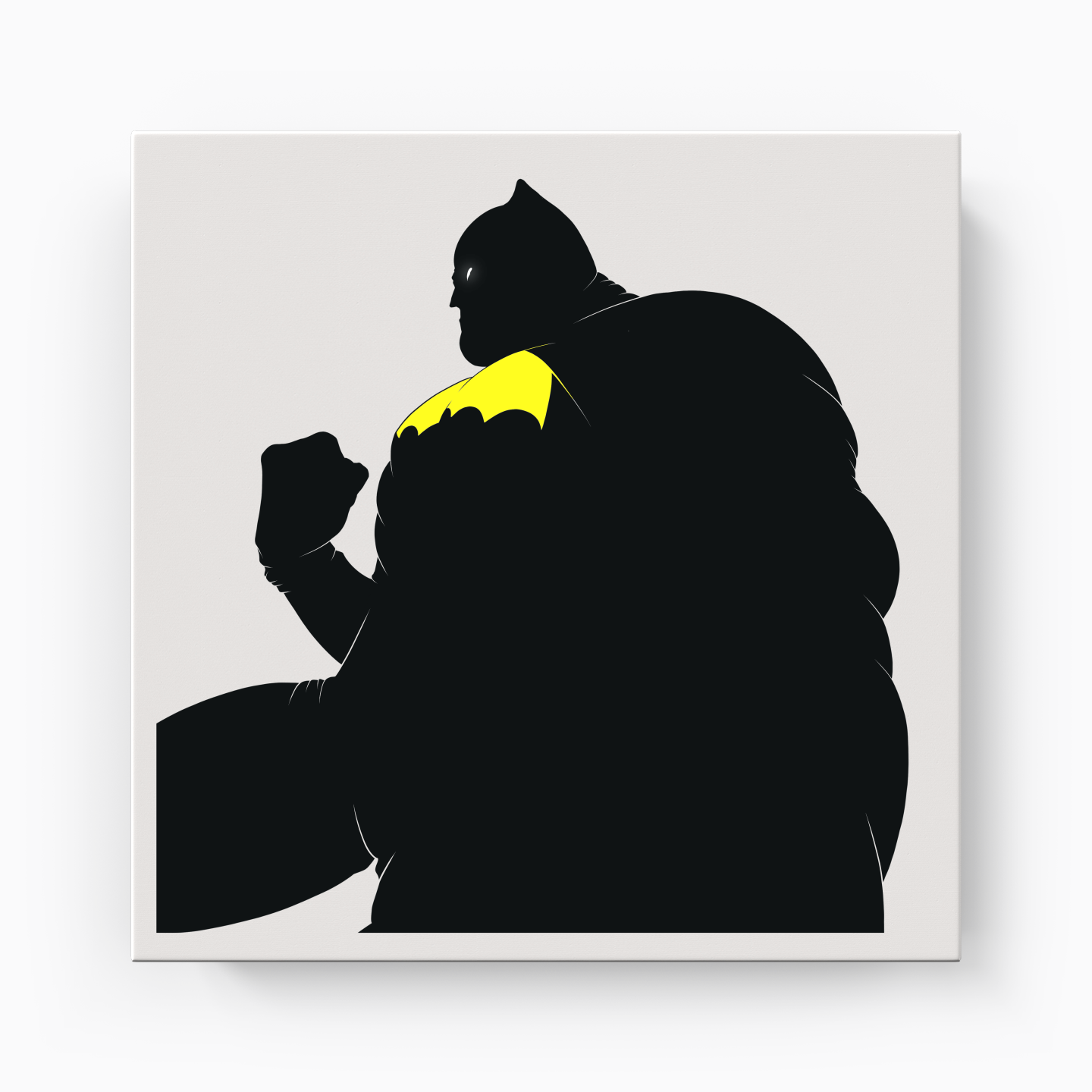 Dark Knight Noir - Canvas Print