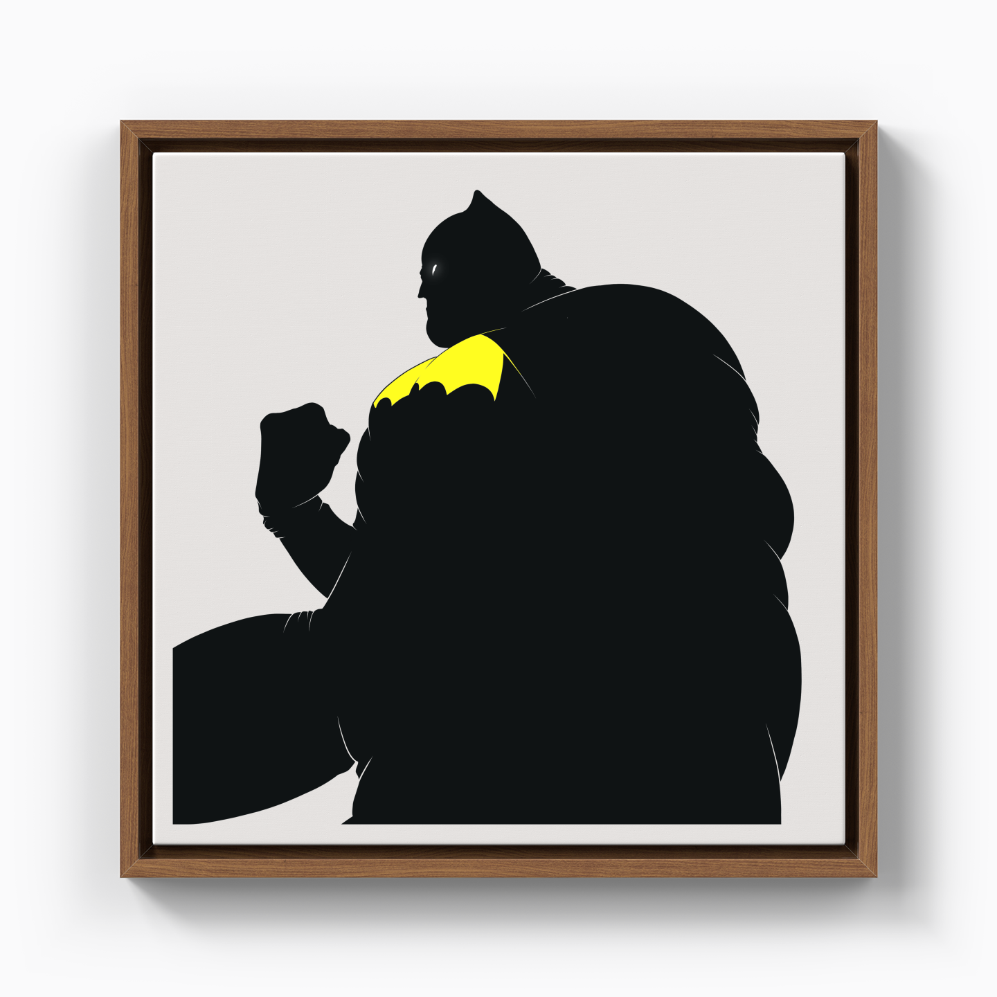 Dark Knight Noir - Canvas Print