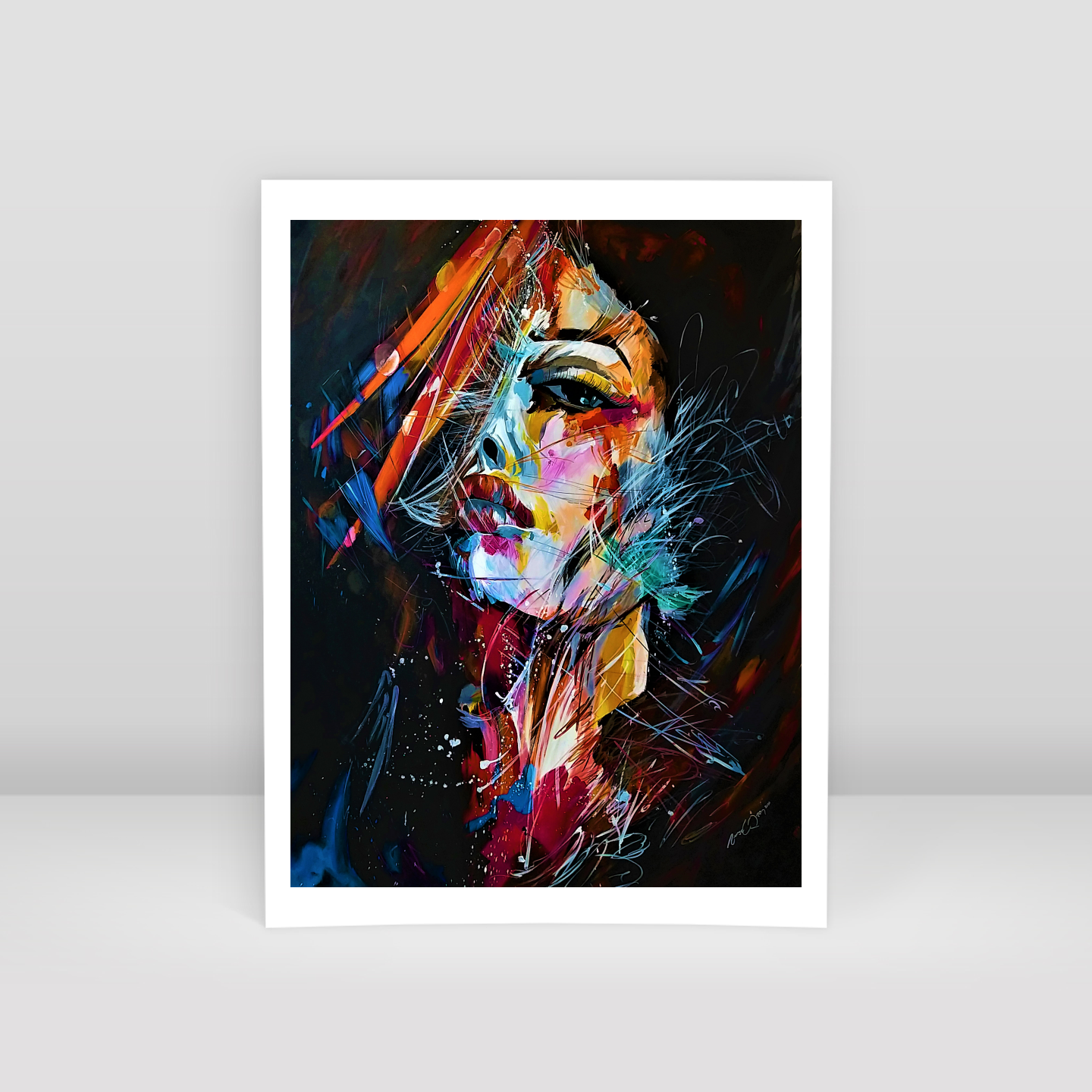 Rengin Asiliği - Art Print