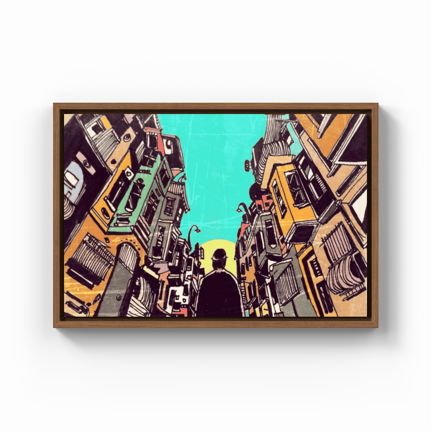 Crowd - Canvas Print