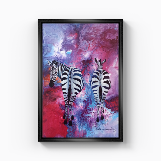 Zebra - 3 - Canvas Painting