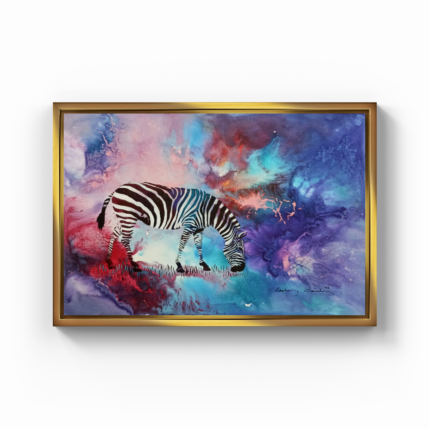 Zebra - 1 - Canvas Painting