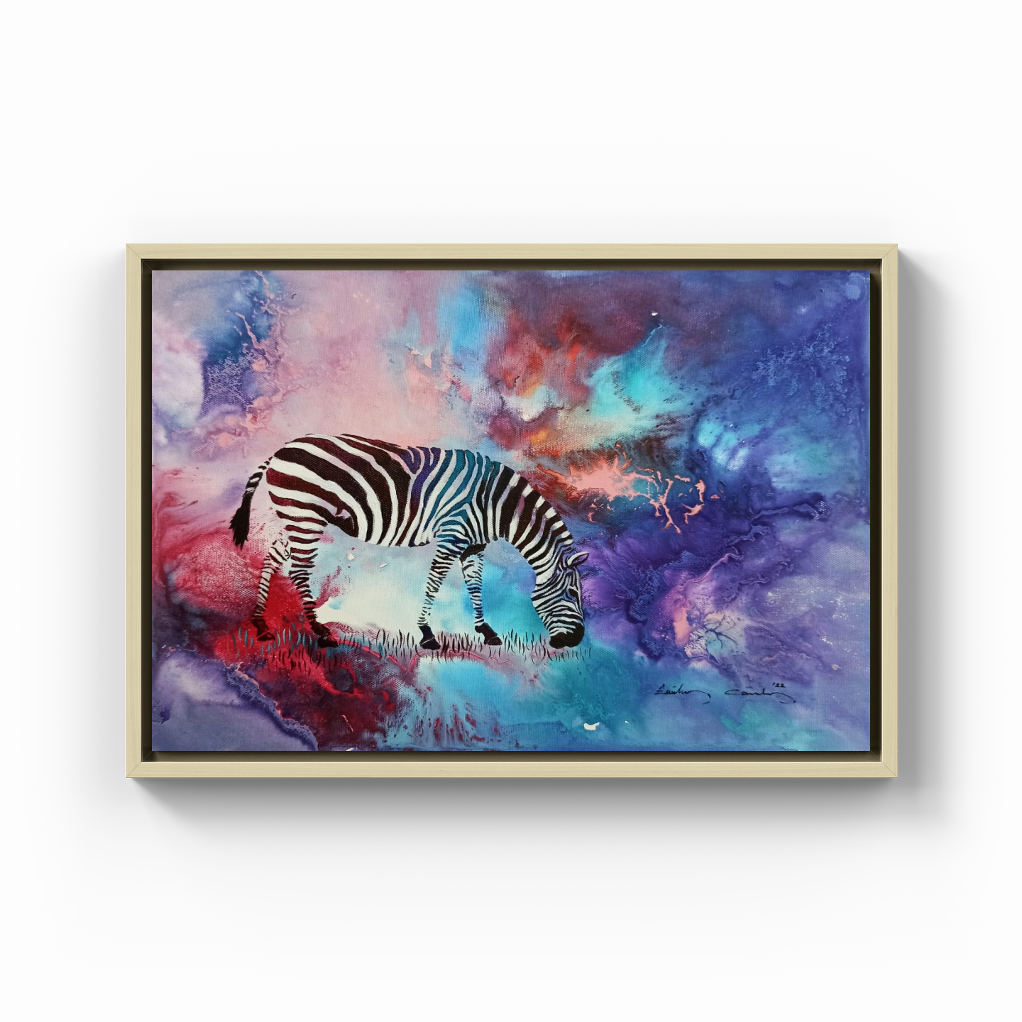 Zebra - 1 - Canvas Painting