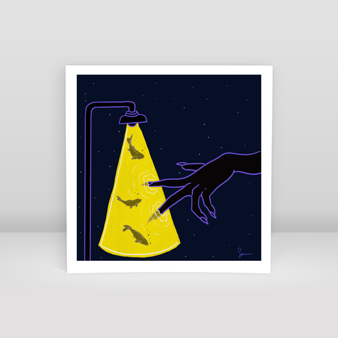 Street Lantern - Art Print