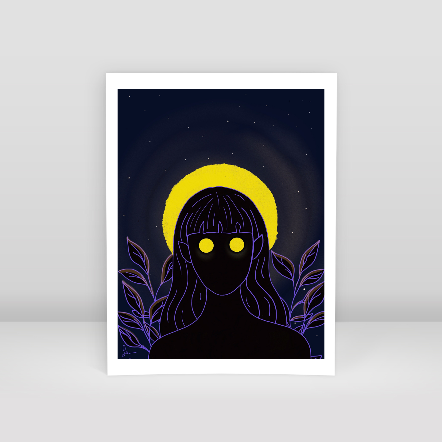 The hole inside of me - Art Print