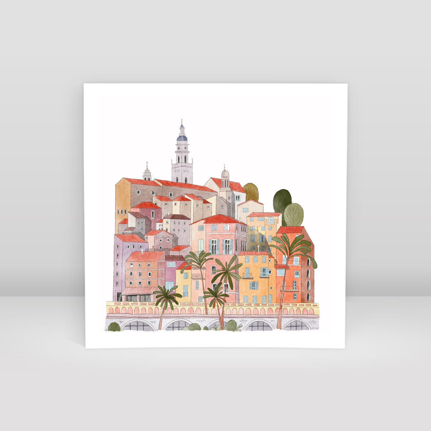 Menton - Art Print