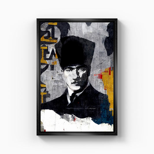 Atatürk @Wall - Canvas Print